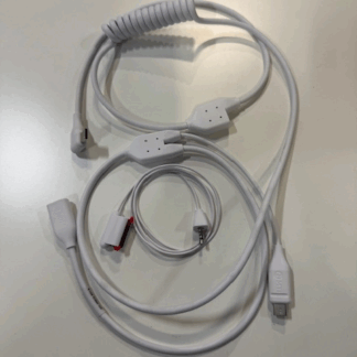 CX Flex USB-C Power Pass Through Cable with Keyboard and Pencil Sensor Cables